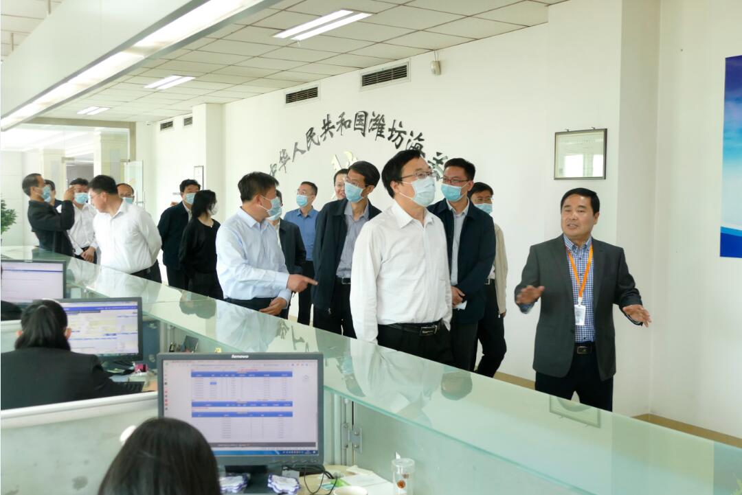 山東省委改革辦調(diào)研組蒞臨晟綺港儲集團工作調(diào)研